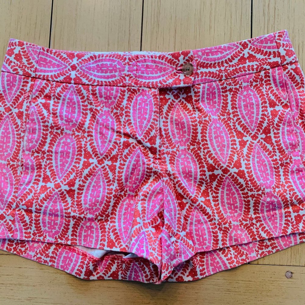 J.Crew Patterned 3" Stretch Chino Shorts
